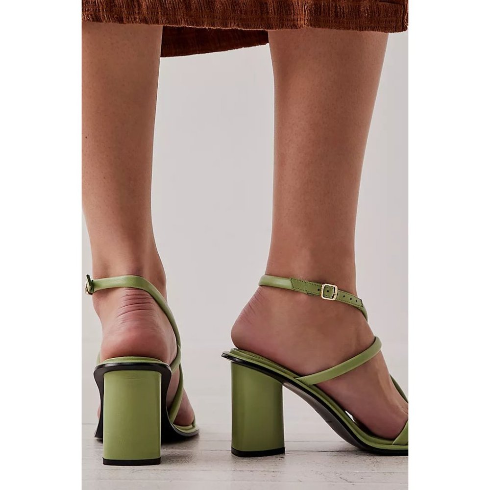 Free People Green Strappy Heels - Picture 3 of 11